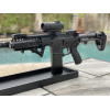 AR15 Rifle Stand With Barrel Shelf & Cleaning Tray 